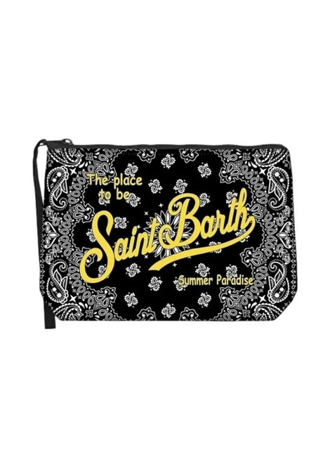 Pochette Mc2 Saint Barth Aline bandana nera scuba  MC2 SAINT BARTH | Pochette | ALINE03148H00